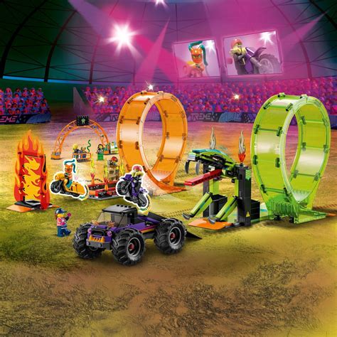 Lego 60339 City Double Loop Stunt Arena Playset