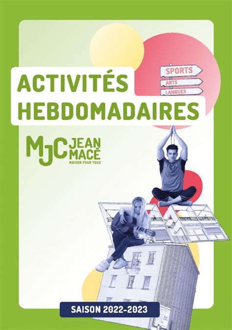 ACTIVITÉS MJC Jean Macé