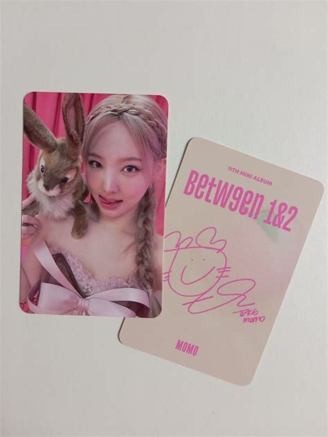 Nayeon Bunny Photocard Photo Cards Nayeon