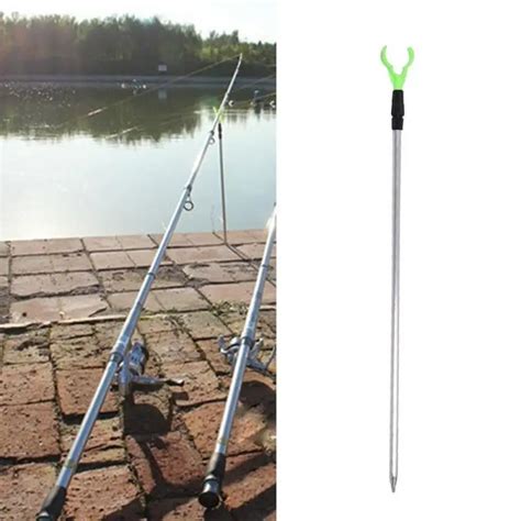 Регулируемый телескопический рыболовный держатель Алюминиевая Удочка ...