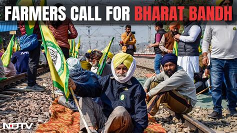 Farmers Protest Day 3 Farmers Call For Bharat Bandh Tomorrow Youtube