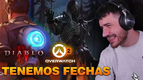 TRAILER y FECHA DE DIABLO 4 y OVERWATCH 2 REACCIÓN CONFERENCIA Xbox