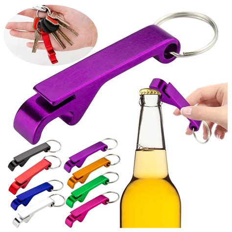 Ouvre bouteille De Bière Portable En Alliage D aluminium Mini Poche