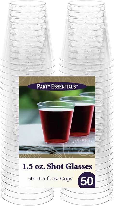 Party Essentials Vasos Desechables De Pl Stico Duro Unidades Paquete