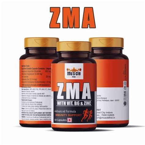 Muscle First Zma Vitamin B Zinc Capsules At Rs Bottle Allopathic