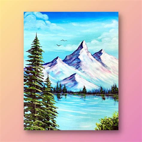 Mighty Mountains Painting Kit – Painting to Gogh