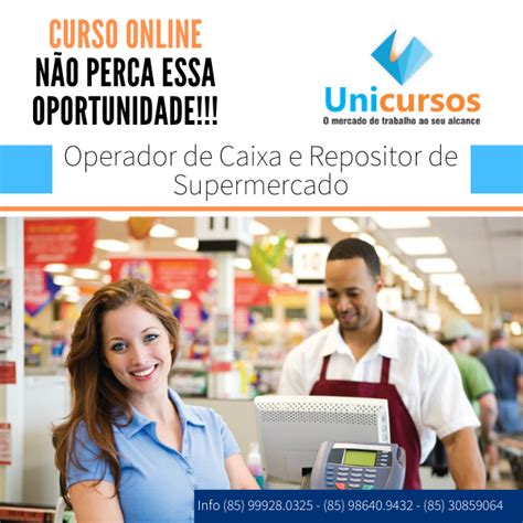 Operador De Caixa E Repositor De Supermercado UNICURSOS FORTALEZA