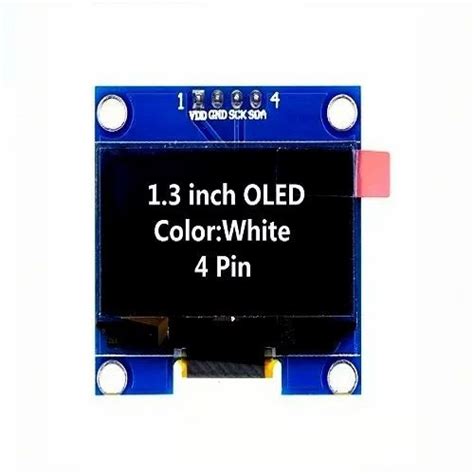 Oled Display Inch Pin White Module Square At Piece