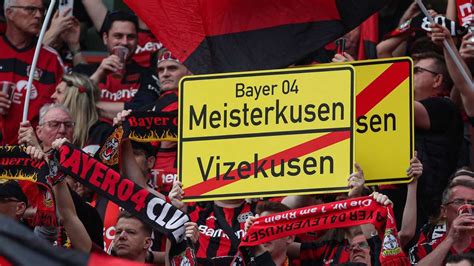 Leverkusen Ist Meister Bayer Sensation Nach Gala Gegen Bremen Perfekt