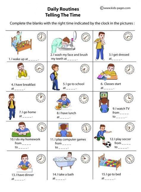 40 Ideas De Daily Routines Educacion Ingles Vocabulario En Ingles