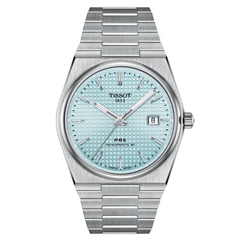 Tissot Prx Ice Blue Zifferblatt Hellblau Kaufen Oder Online Bestellen