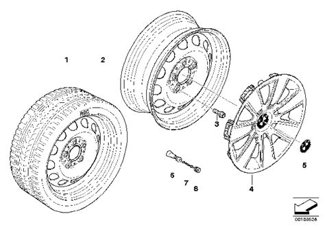 36136777786 Genuine Bmw Wheel Cover Bmw Parts Deal