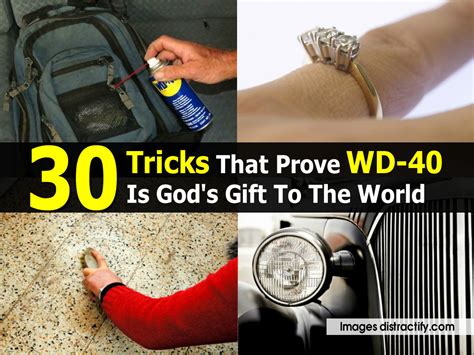 30 Tricks That Prove Wd 40 Is Gods T To The World