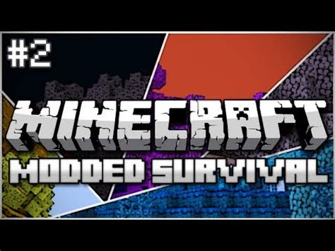 Minecraft Modded Survival Let S Play Ep New Chunks Ahoy Youtube