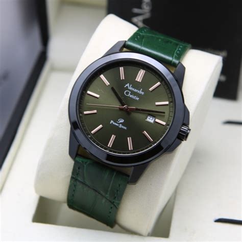 Jual Alexandre Christie Ac Green Black Pria Original Garansi