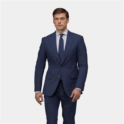 Navy Suit Jacket In Stretch Fabric Tailor Store®