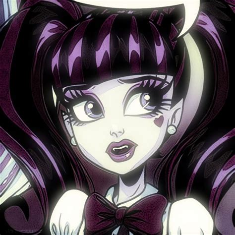 Draculaura Icon Ilustraci N Sat Rica Dibujos Personajes Monster High