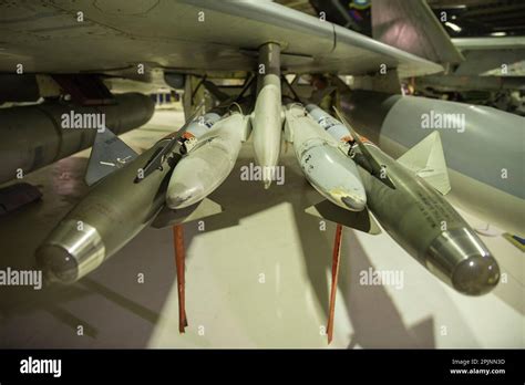 Air To Air Missiles Aam On A Mcdonnell Douglas Phantom Fgr2 Stock