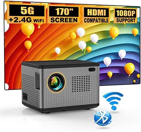 Amazon Groview Projector P Bluetooth Mini Projector With