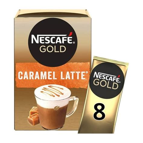 Nescafe Gold Caramel Latte Instant Coffee 6X8X17G