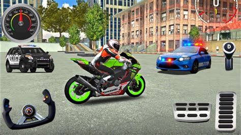 Xtreme Motorbike Rider Open City Road 3D Driving Bike Stunt Police