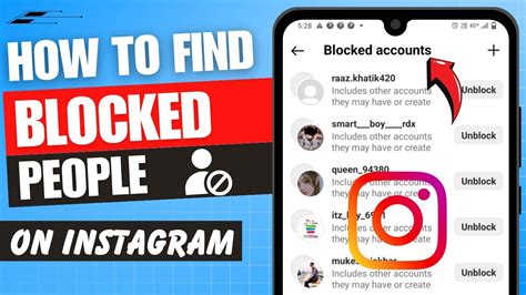 How To Find Blocked People On Instagram Find Blocked Account In