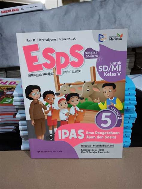 Buku Esps Volume Ipas Untuk Sd Mi Kelas V Kurikulum Merdeka