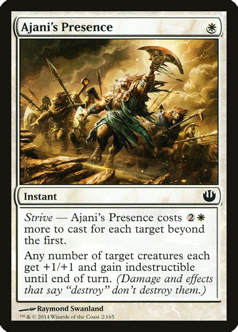 Ajani S Presence · Journey Into Nyx Jou 2 · Scryfall Magic The Gathering Search