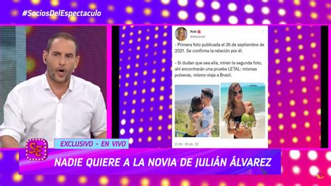 Fotos De La Novia De Julián Álvarez Con Otro Hombre