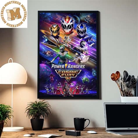 Power Rangers Cosmic Fury Gift For Fans Home Decor Poster Canvas - Mugteeco