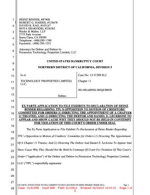 Fillable Online Motion To File A Document Under Seal