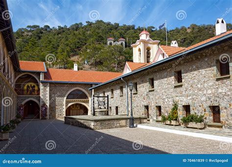 The Holy Monastery Of The Virgin Of Kykkos In Troodos Mountains Cyprus