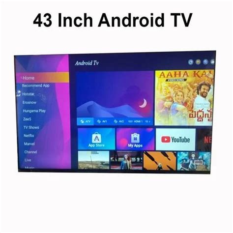 Black 43 Inch 4k Android Tv Plastic At Rs 13500 In Sas Nagar Id