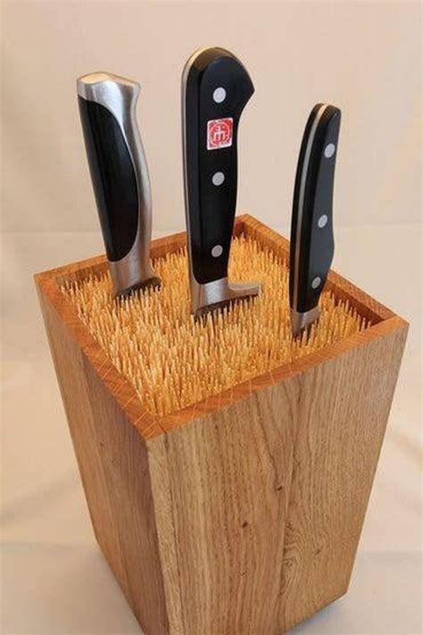 23 DIY Knife Block Ideas You Can Build Easily DIYnCrafty