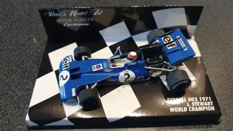 TYRRELL 003 FORD Jackie Stewart World Champion 1971 Minichamps 1 43