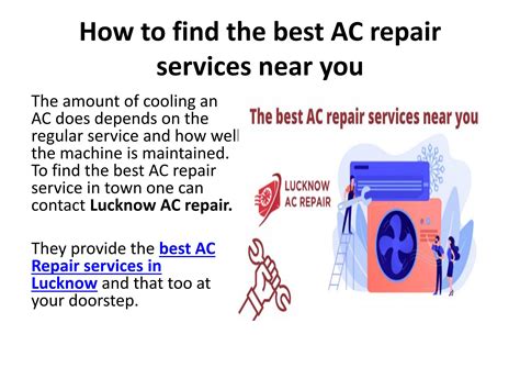 How To Find The Best AC Repair Services Near You By Lucknow Ac Repair