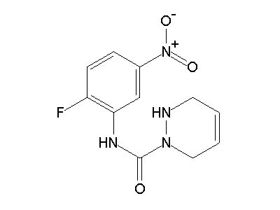 N 2 Fluoro 5 Nitrophenyl 3 6 Dihydro 1 2H Pyridazinecarboxamide