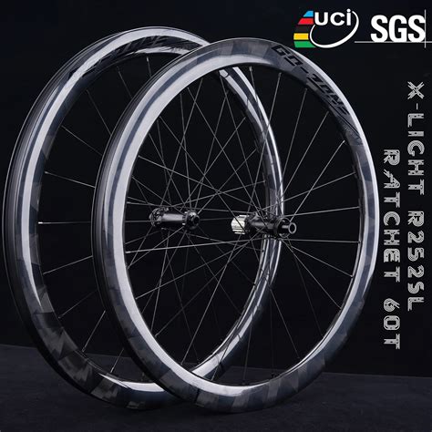 700c X Light Carbon Wheelset Disc Brake Gravel 30mm Sapim Pillar