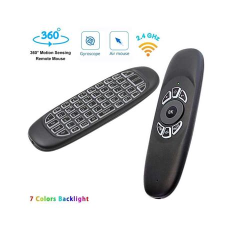 Controle Mini Teclado Air Mouse Wireless Sem Fio Android Tv Altomex Kit Teclado E Mouse