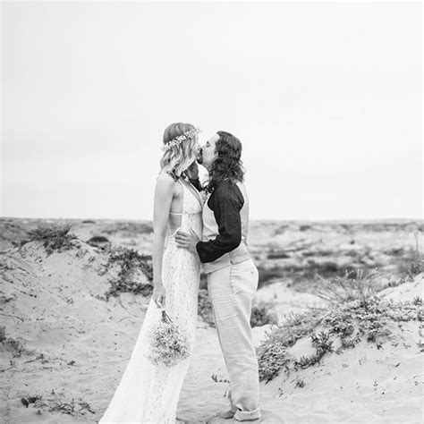 Our Real Weddings Bride Tracie Looking Ethereal For Her Beach Wedding Wearing The Crete Gown