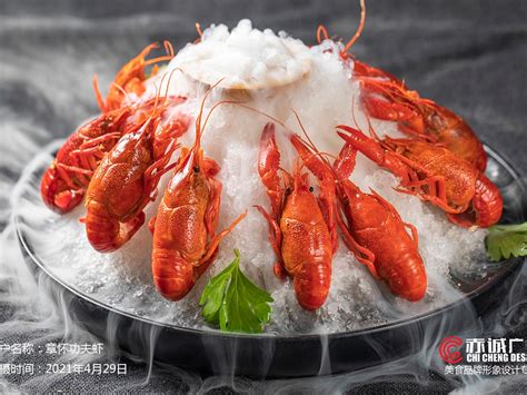 西安美食摄影丨章怀功夫虾丨拍摄时间2021年4月29日西安美食摄影 站酷zcool