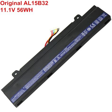 11 1V 56WH New Genuine AL15B32 Battery For Notebook Laptop For Acer