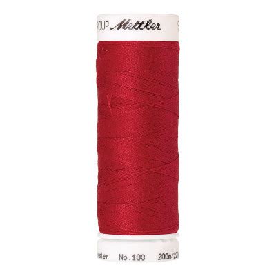 Bobine De Fil Mettler SERALON Rouge Cardinal 0503 200 Ml Artapi