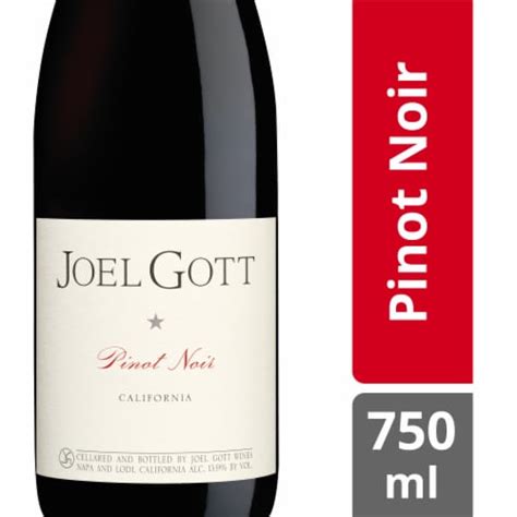 Joel Gott California Pinot Noir California Red Wine 750 ML Kroger