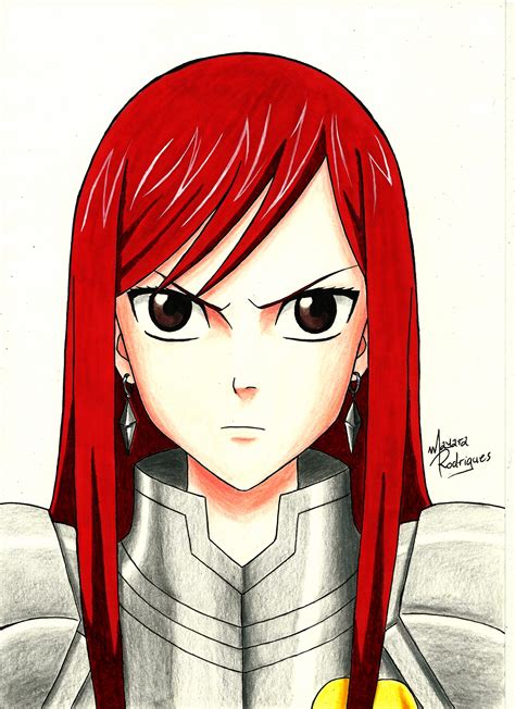Erza Scarlet Bikini Art My XXX Hot Girl