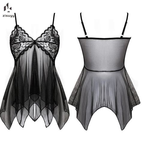 Sexy Lingerie Set Dress Women Nightwear Underwear G String Plussize Baju Tidur Wanita