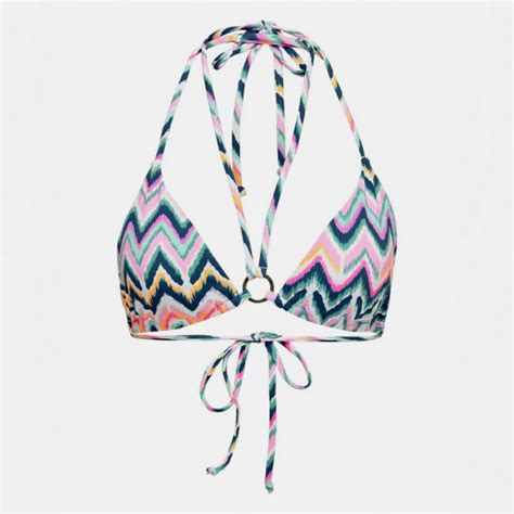 Only Onlvalencia Triangle W Ring Bikini Top WHISPER WHITE 15314366 11 0701 TCX