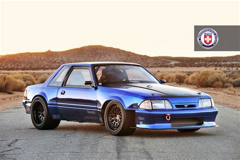 Creations N Chromes Top Notch 1986 Ford Mustang Lx Fox Body On Hre