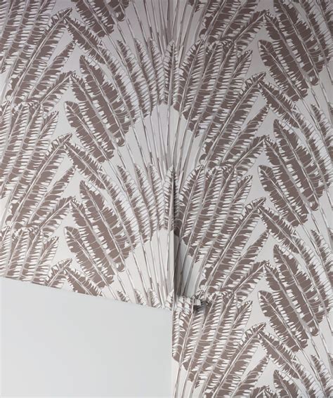 Feather Palm Wallpaper BIG Bold Leaf Milton King