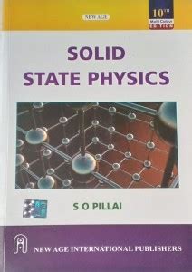 Solid State Physics Buy Solid State Physics By S O Pillai At Low Price